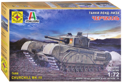 

Сборная модель Моделист, Танки Ленд-лиза. Танк Черчилль 1:72 / 307243
