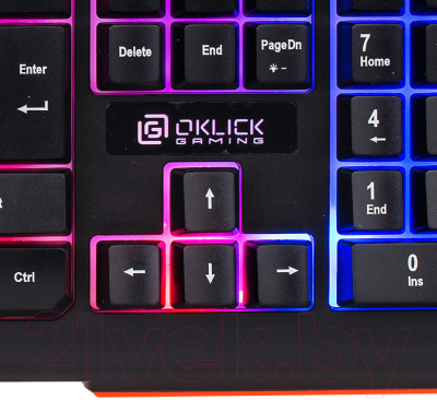 Клавиатура Oklick 710G Black Death