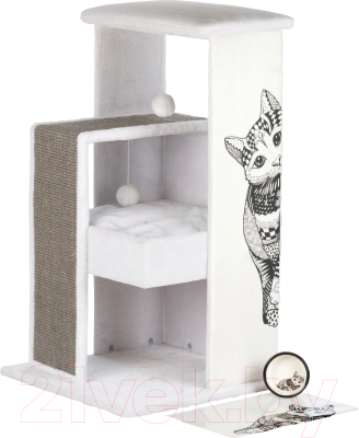 Комплекс для кошек Trixie Maria 44721 (белый/серый)