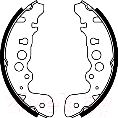 

Тормозные колодки AP, 07470
