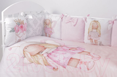Комплект постельный для малышей Топотушки Принцесса Фей / 694 (6 предметов)