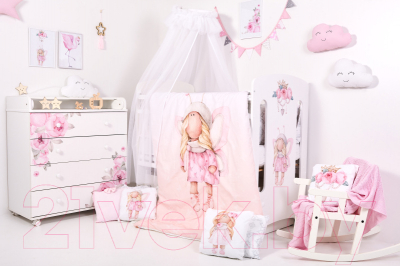 Комплект постельный для малышей Топотушки Принцесса Фей / 694 (6 предметов) - фотография коллекции