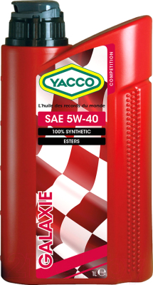 Моторное масло Yacco Galaxie 5W40 (1л)