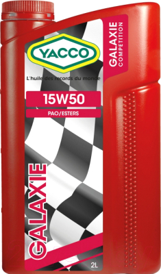 Моторное масло Yacco Galaxie 15W50 (2л)