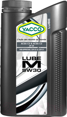 Моторное масло Yacco Lube M 5W30 (1л)