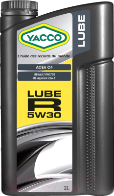Моторное масло Yacco Lube R 5W30 (2л)
