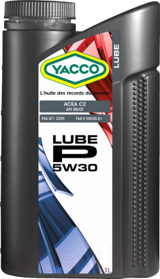 Моторное масло Yacco Lube P 5W30 (1л)