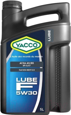 Моторное масло Yacco Lube F 5W30 (5л)