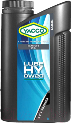 Моторное масло Yacco Lube HY 0W20 (1л)