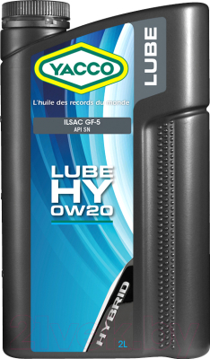 Моторное масло Yacco Lube HY 0W20 (2л)