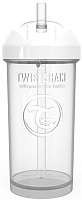 Поильник Twistshake Straw Cup с трубочкой 78592 (360мл, белый) - 