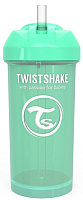 Поильник Twistshake Straw Cup с трубочкой 78590 (360мл, зеленый) - 