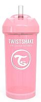 Поильник Twistshake Straw Cup с трубочкой 78588 (360мл, розовый) - 