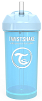 Поильник Twistshake Straw Cup с трубочкой 78589 (360мл, синий) - 