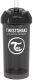 Поильник Twistshake Straw Cup с трубочкой 78593 (360мл, черный) - 