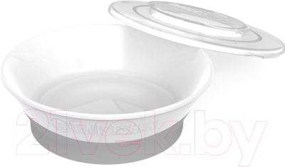 Тарелка для кормления Twistshake Bowl / 78157 (белый)