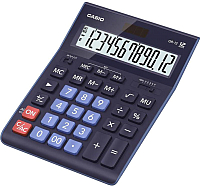Калькулятор Casio GR-12-BU-W-EP (синий) - 