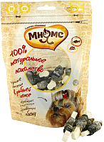 

Лакомство для собак Мнямс, Сырные косточки в рыбьей коже / 701832