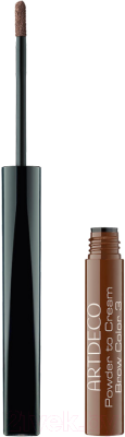 

Тени для бровей Artdeco, Брюнет/шатен (коричневый), Powder To Cream Brow Color 58281.3