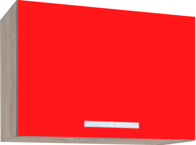 Шкаф под вытяжку Интерлиния Мила ВШГ50-360 (красный)