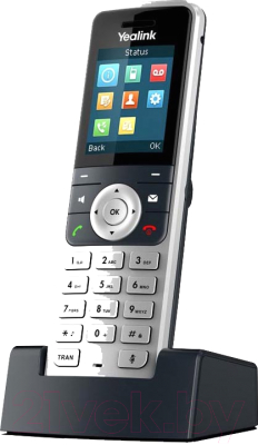 Дополнительная трубка для VoIP-телефона Yealink W53H (серебристый)