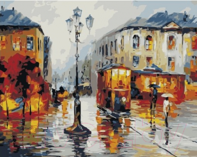 

Картина по номерам Picasso, Осенний бульвар (PC4050582)