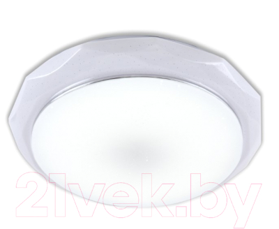 Потолочный светильник Kinklight Кристалл 074132 с пультом ДУ (белый)