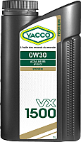 Моторное масло Yacco VX 1500 0W30 (1л) - 