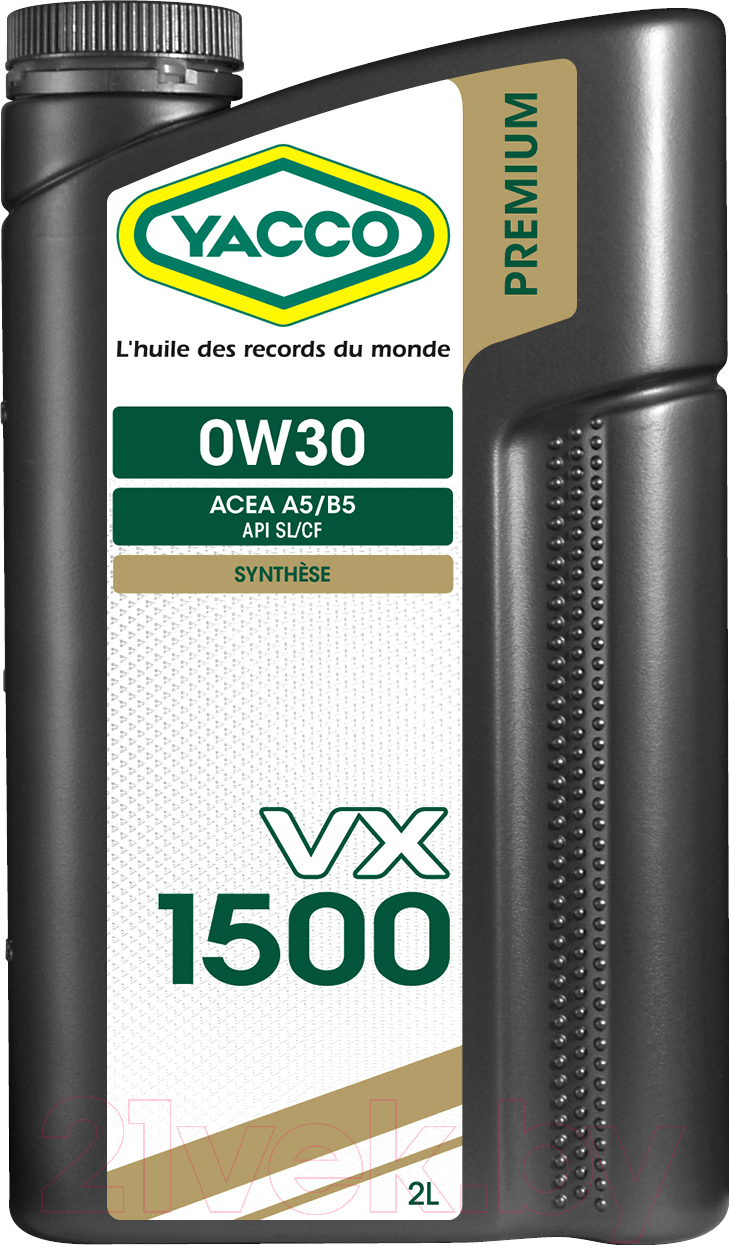 Моторное масло Yacco VX 1500 0W30