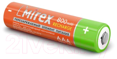 Комплект аккумуляторов Mirex HR03 / HR03-08-E4 (4шт)