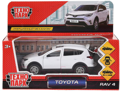 Автомобиль игрушечный Технопарк Toyota RAV4 / RAV4-WH