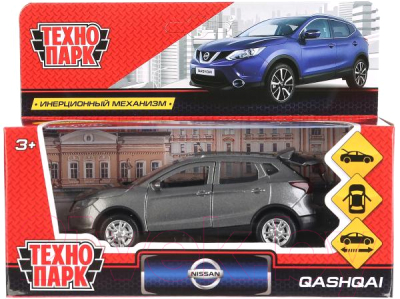Автомобиль игрушечный Технопарк Nissan Qashqai / QASHQAI-GY