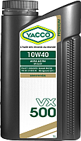 Моторное масло Yacco VX 500 10W40 (1л) - 