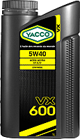 Моторное масло Yacco VX 600 5W40 (1л) - 