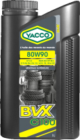 Трансмиссионное масло Yacco BVX C 100 80W90 (1л) - 