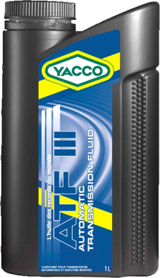 Трансмиссионное масло Yacco ATF III (1л)