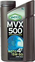 Моторное масло Yacco MVX 500 4T 15W50 (1л) - 