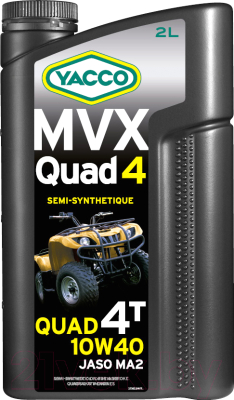 Моторное масло Yacco MVX Quad 10W40 (2л)
