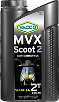 Моторное масло Yacco MVX Scoot 2 (1л) - 