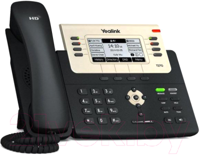 VoIP-телефон Yealink SIP-T27G (черный)