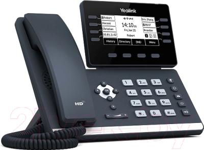 VoIP-телефон Yealink SIP-T53W (черный)