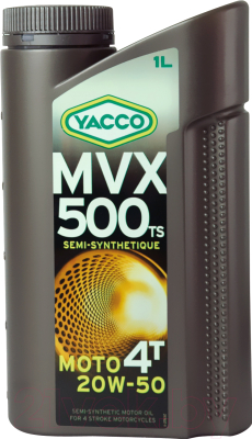 Моторное масло Yacco MVX 500 TS 4T 20W50 (1л)
