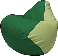 Бескаркасное кресло Flagman Груша Макси Г2.3-0119 (зелёный/оливковый) - 