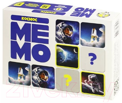 

Настольная игра Десятое королевство, Мемо. Космос / 03595
