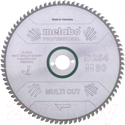 Пильный диск Metabo 628088000