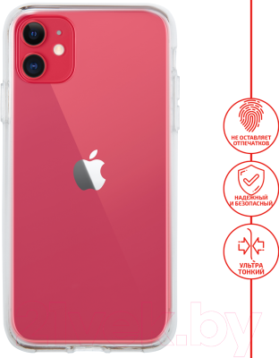 Чехол-накладка Volare Rosso Acryl для iPhone 11 (прозрачный)
