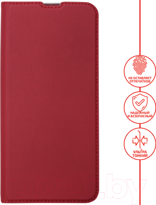 Чехол-книжка Volare Rosso Book для Redmi Note 8 Pro (красный)
