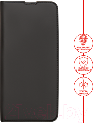 Чехол-книжка Volare Rosso Book для Redmi Note 8 Pro (черный)
