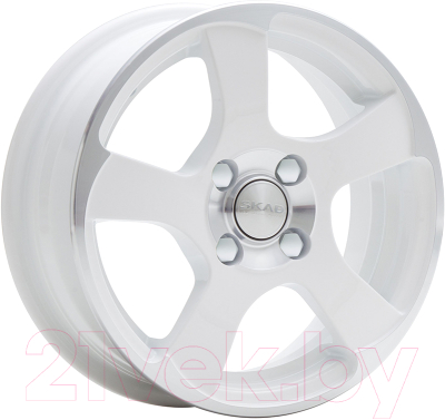 

Литой диск SKAD, Акула 14x5.5" 4x98мм DIA 58.6мм ET 35мм Алмаз белый