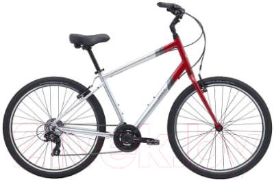 Велосипед Marin Stinson 27.5 17 B4 / A 3024 (M, красный/серебристый)